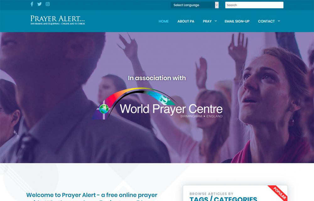 Prayer Alert