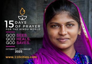15 Days of Prayer for the Hindu World - 12-26 October 2025